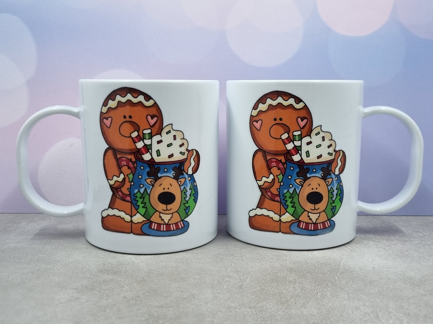 Christmas Gingerbread Mug (polymer)