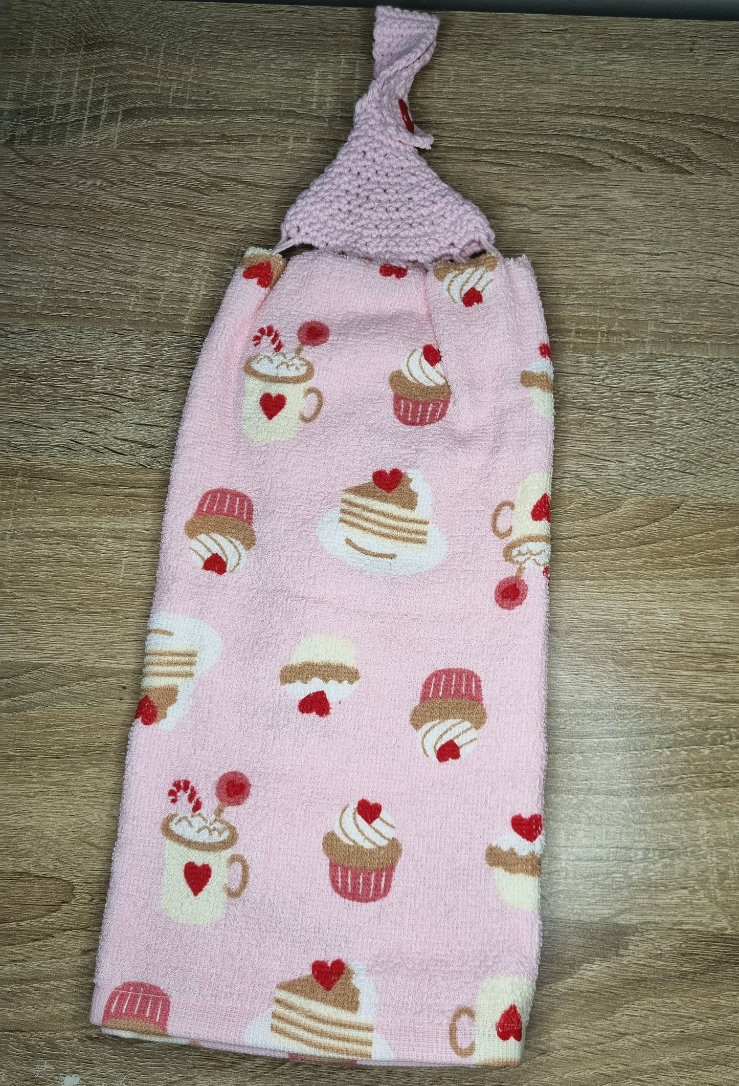 Cup Cake hand towel