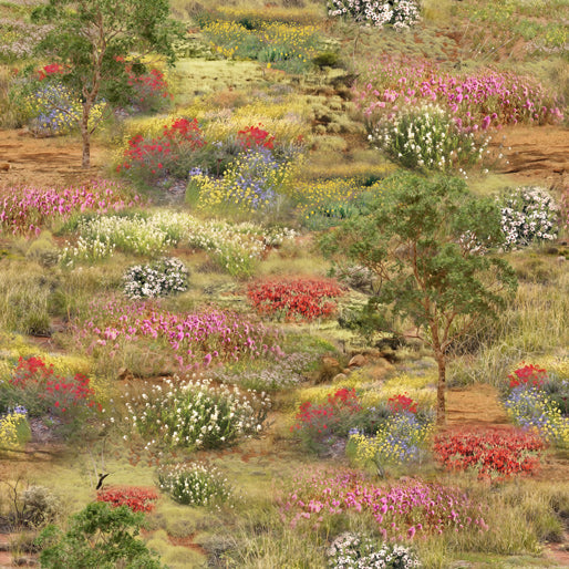Outback florals Fabric