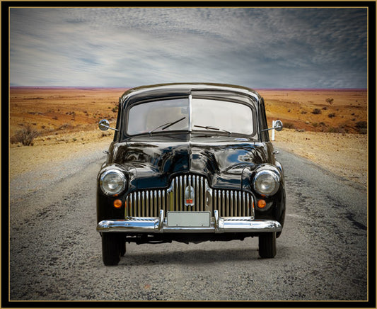 Aussie Icon Car Fabric Panel