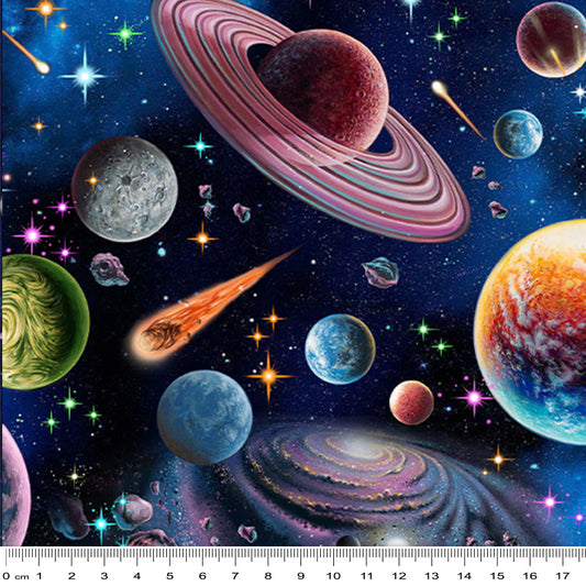 Distant Galaxies Fabric