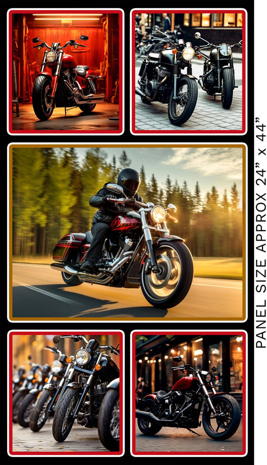 Motorbike Fabric Panel