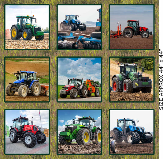 Tractor Fabric Panel