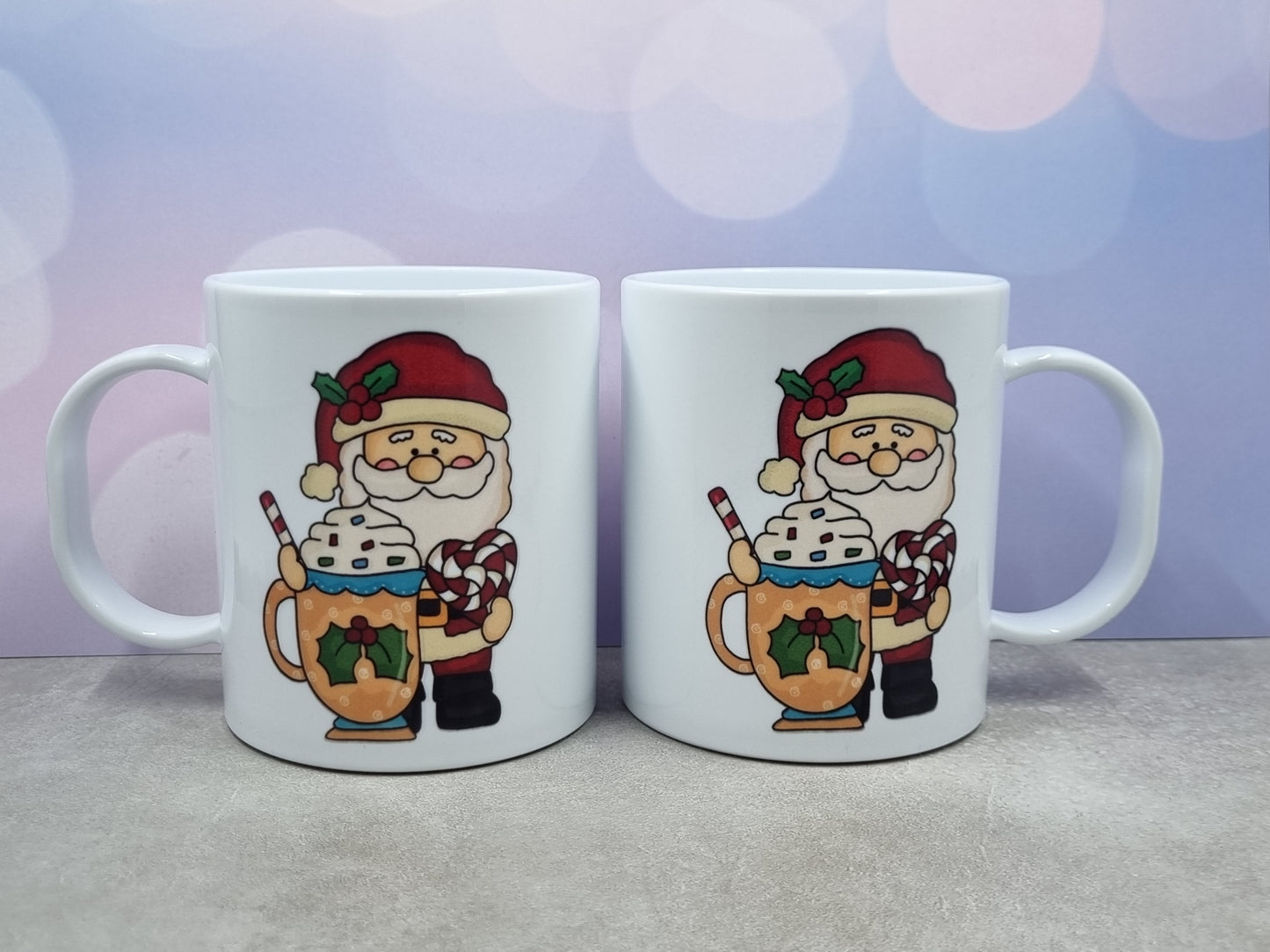 Christmas Santa Mug (polymer)