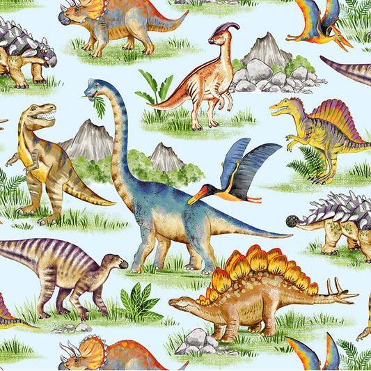 Dinosaurs Fabric