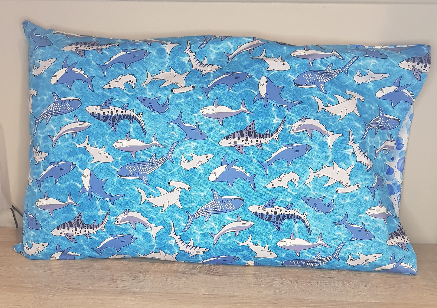 Shark pillow case