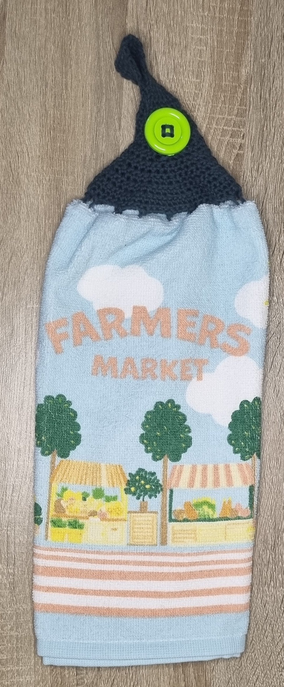 Farmers Market hand towel
