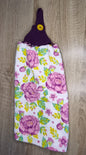 Floral hand towel