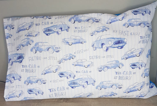 Vintage cars pillow case