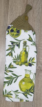 Olives hand towel