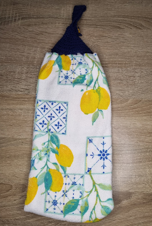 Lemon hand towel