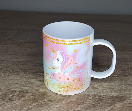 Unicorn Mug (polymer/plastic)