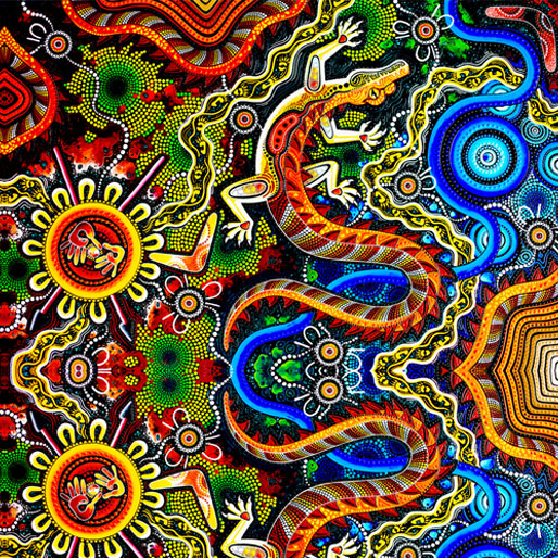 Spirit of the Bush Fabric