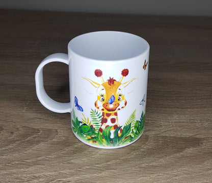 Giraffe mug (poymer/plastic)