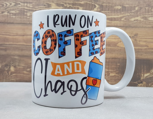 Coffee and Chaos Mug (ceramic)