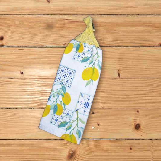 Lemon hand towel