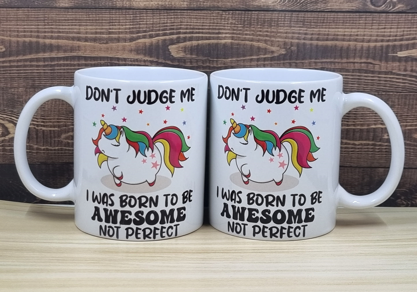 Don't Judge Me Mug (ceramic)