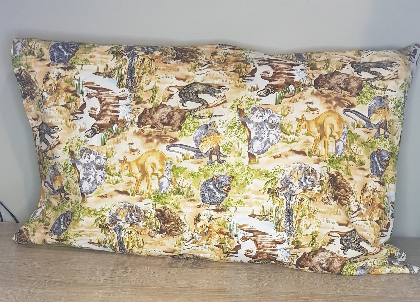 Australian animals pillow case