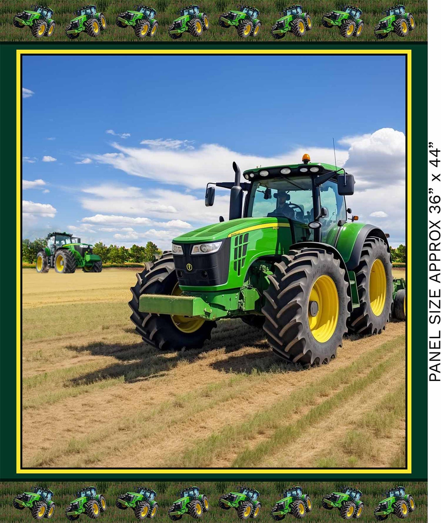 Tractor Fabric Panel