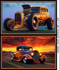Hot Rod Fabric Panel