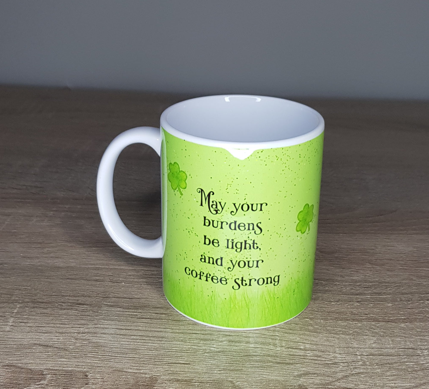 St Patrick's Gnome mug (ceramic)