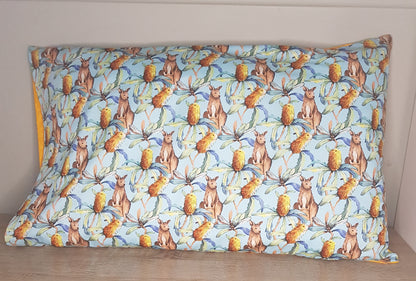 Wallaby Pillow Case