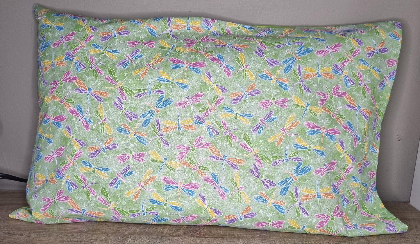 Dragonfly pillow case