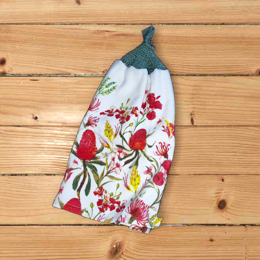Australian flora Hand towel